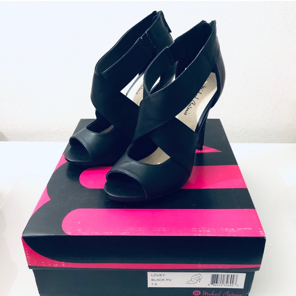 MICHAEL ANTONIO HEELS SHOES.SIZE 7.5 - Picture 2 of 9